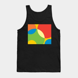 Pleasant Ellipse Shapes Tank Top